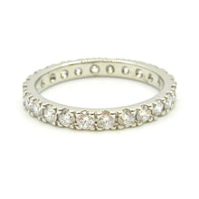Load image into Gallery viewer, 1.44 Carat Diamond and Platinum Full Eternity Band Ring