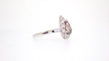 Load image into Gallery viewer, 1.51 Carat Pear Cut Champagne Diamond Ring