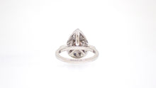 Load image into Gallery viewer, 1.51 Carat Pear Cut Champagne Diamond Ring